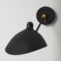 Black best sale modern sconce